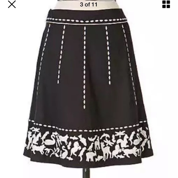 Anthropologie Dresses & Skirts - Lithe animal skirt
